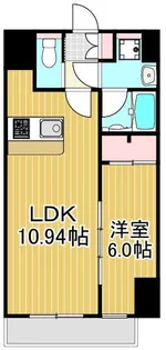 プレジオ西新井【12階】の間取り