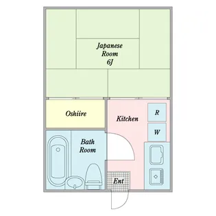 サンクオルム2【1階】の間取り