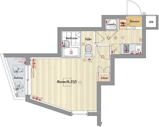 ビバリーホームズ練馬高野台II【4階】の間取り