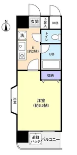 プライム出島【2階】の間取り