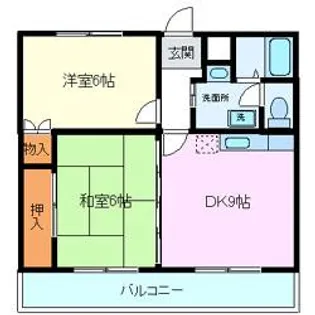 ルマンS【1階】の間取り