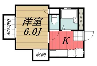 千葉県千葉市中央区宮崎町【アパート】の間取り