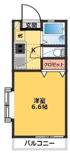 さくらハイツ【1階】の間取り