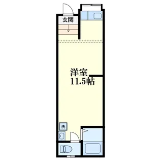 大阪府大阪市東淀川区西淡路4【アパート】の間取り