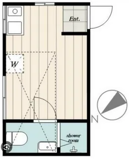 Well-b薬師別館【2階】の間取り