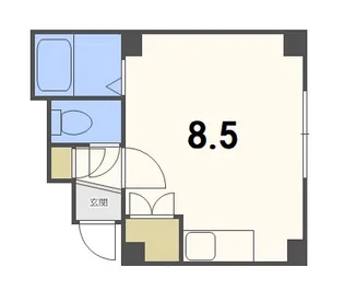 スーブニール42【2階】の間取り