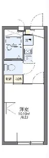 レオパレスコンフォートウッズV【2階】の間取り