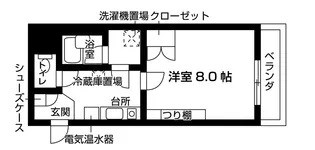 松ロイヤルビル【2階】の間取り