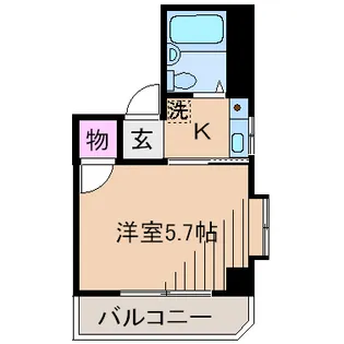 ドミール日吉【2階】の間取り