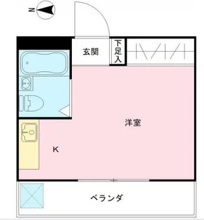クリーンライトマンション【1階】の間取り
