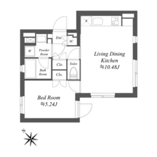 ファーレ大塚II【2階】の間取り