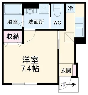 レフォルテ【1階】の間取り