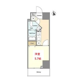 東京都品川区南大井4【マンション】の間取り