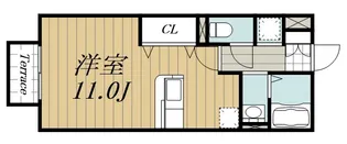 千葉県東金市田間【アパート】の間取り