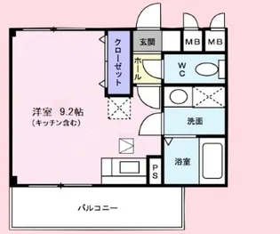埼玉県さいたま市大宮区浅間町2【マンション】の間取り