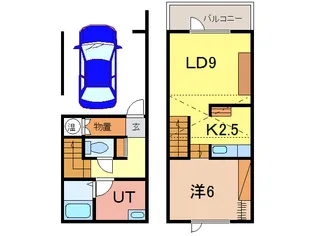 T.M.S B棟の間取り