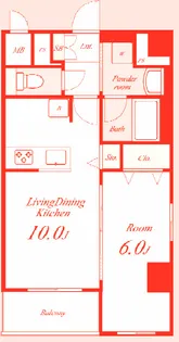 KS 本牧 Story II【5階】の間取り