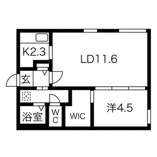 ART PARK II(アートパーク II)【1階】の間取り