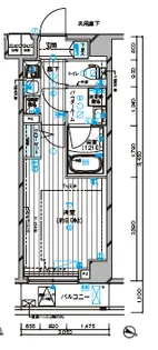 メインステージ板橋志村II【2階】の間取り