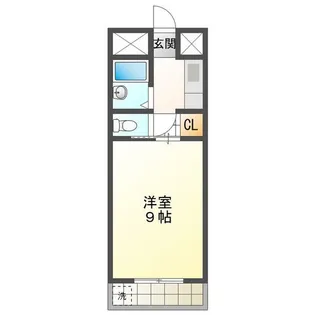 グランパスII【2階】の間取り
