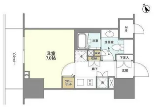 BLESS蔵前【5階】の間取り