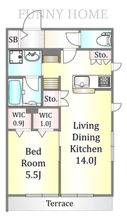 Granat Heim【1階】の間取り