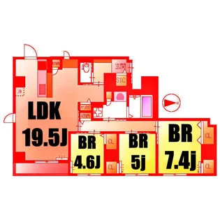 Esquina(エスキーナ)【4階】の間取り