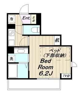 神奈川県川崎市多摩区生田8【アパート】の間取り