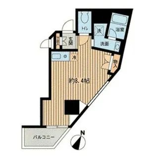 神楽坂フラッツ【7階】の間取り