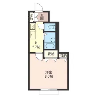 ライアン北町【1階】の間取り