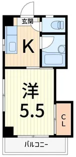 Y’sマンション【1階】の間取り