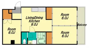 広島県広島市安佐南区八木9【マンション】の間取り