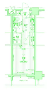 メインステージ横浜【10階】の間取り