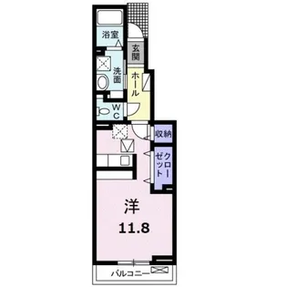 ルクス【1階】の間取り