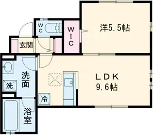 メープルガーデン【1階】の間取り