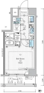 東京都江東区東砂6【マンション】の間取り