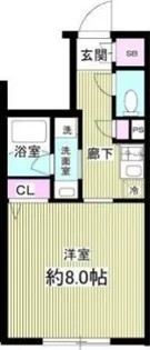 スタンズ神楽坂【3階】の間取り