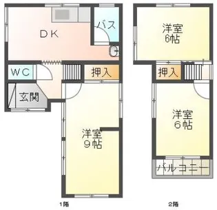 広島県福山市千代田町2【一戸建】の間取り