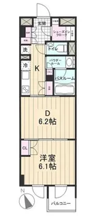 パレステージ文京江戸川橋【1階】の間取り