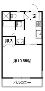 チェスターコート蔵本【3階】の間取り