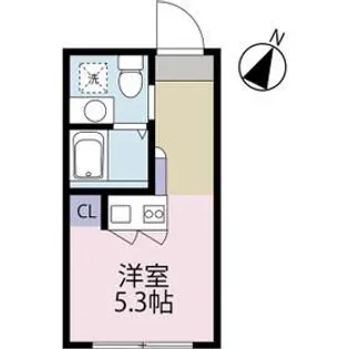 HJ PLACE NISHIHARA【2階】の間取り