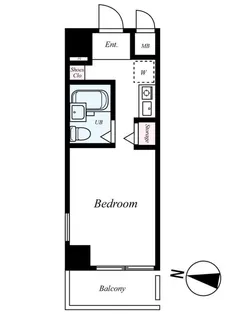 プレール麻布仙台坂【5階】の間取り