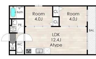 AVANTIO Clair【1階】の間取り