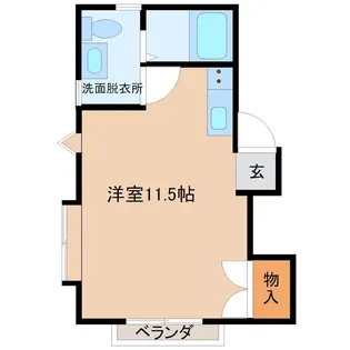 カサブランカ B(牛久)【2階】の間取り