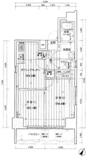 プレール・ドゥーク水天宮【9階】の間取り