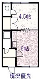 スカイハイツ【1階】の間取り