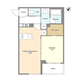 エルスタンザ代々木【3階】の間取り