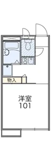 福岡大学前B【1階】の間取り
