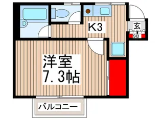 レーゲンヘット【2階】の間取り