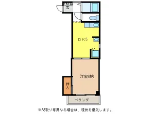 ラフォーレ岐阜【2階】の間取り